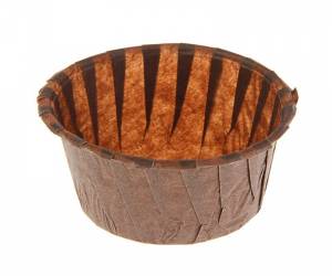 ФОРМА БУМАЖНАЯ С УСИЛЕННЫМ КРАЕМ КОРИЧНЕВАЯ  50*40