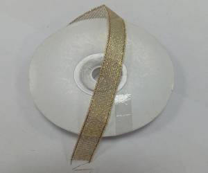 Лента арганза  Ширина 12мм  Цвет ЗОЛОТО