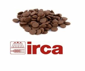 Шоколад молочный 33,6% в виде дисков IRCA Италия 100 г