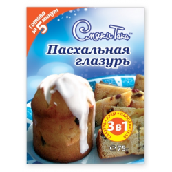Глазурь пасхальная сухая смесь Смаки Таки 75г