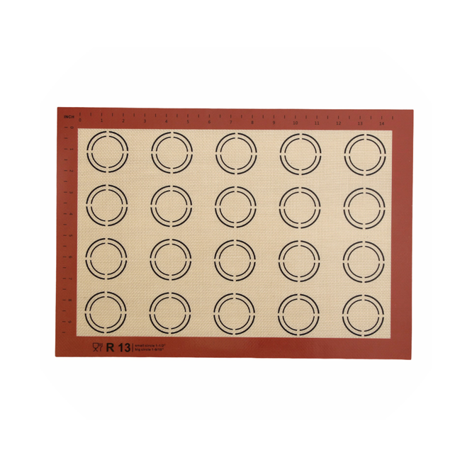 Коврик армированный для макаронс 40×30 см 20шт.